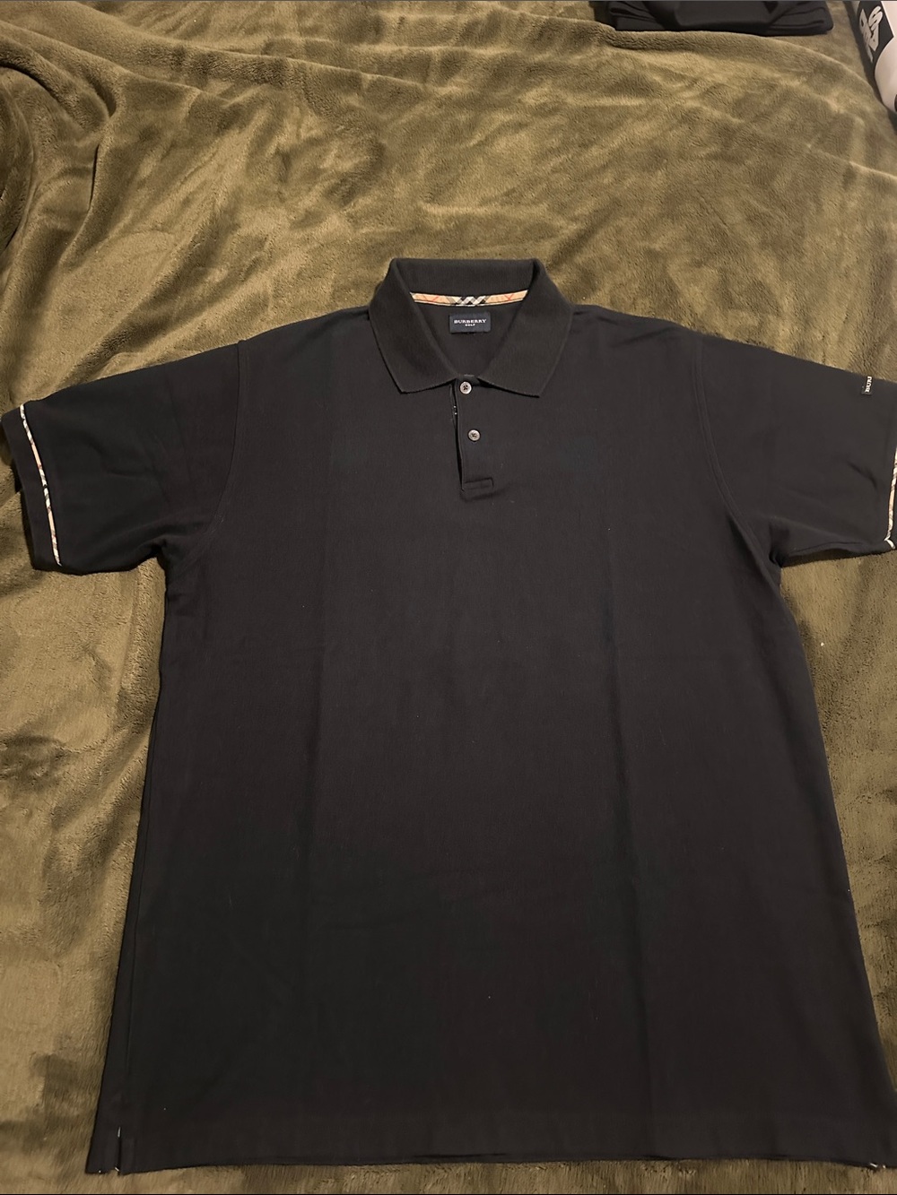Black Men's Polo Shirt